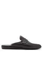 Harrys Of London Howard Backless Leather Slippers