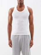 Extreme Cashmere - No. 270 Cotton And Cashmere-blend Tank Top - Mens - White
