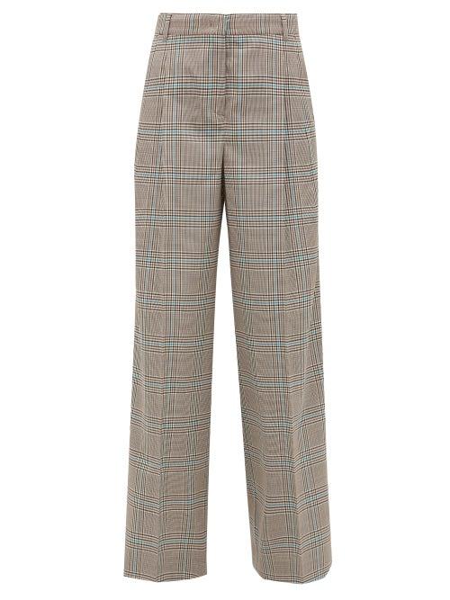 Matchesfashion.com Weekend Max Mara - Gettata Trousers - Womens - Beige Multi