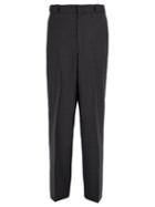 Matchesfashion.com Prada - Checked Wool Trousers - Mens - Grey