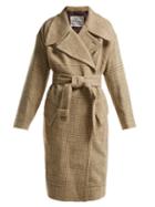 Matchesfashion.com Vivienne Westwood - Wilma Belt Fastening Wool Coat - Womens - Beige