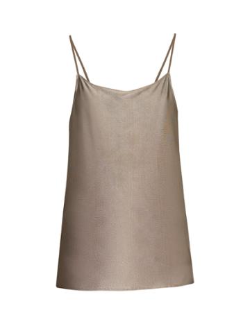 Arjuna.ag Silver-plated Cami Top