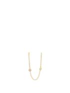 Matchesfashion.com Maria Tash - Diamond & 18kt Gold Chain-link Single Earring - Womens - Yellow Gold