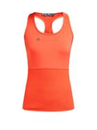 Matchesfashion.com Adidas By Stella Mccartney - Essential Mesh Panel Performance Tank Top - Womens - Orange