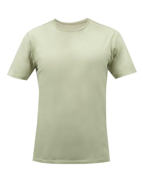Albam - Cotton-jersey T-shirt - Mens - Beige