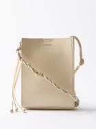 Jil Sander - Tangle Braided-strap Leather Cross-body Bag - Womens - Cream
