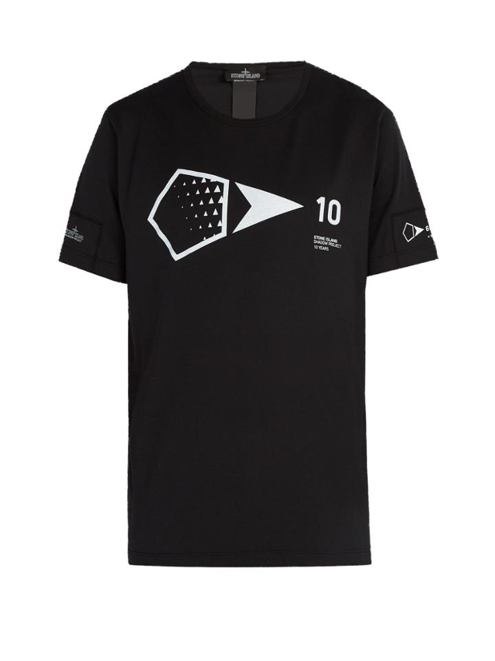 Stone Island Shadow Project Shadow Project Printed Cotton-jersey T-shirt