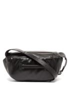 Altu - Logo-patch Leather Cross-body Bag - Mens - Black