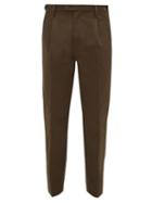 Matchesfashion.com Barena Venezia - Masco Cotton-twill Chinos - Mens - Green