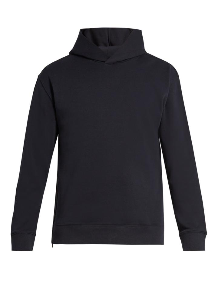 Vince Hooded Cotton-jersey Sweatshirt