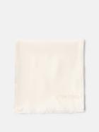 Tom Ford - Logo-embroidered Silk Scarf - Mens - White