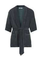 Hecho Shawl-collar French Terry-towelling Robe