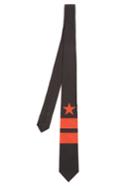 Givenchy Star And Stripe-print Cotton Tie