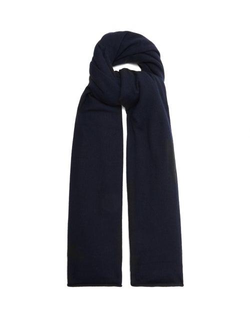 Extreme Cashmere - No.181 Stretch-cashmere Scarf - Womens - Navy