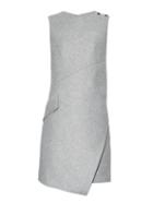 Carven Asymmetric Wool Dress