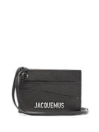 Matchesfashion.com Jacquemus - La Porte Grained Leather Cardholder - Mens - Black