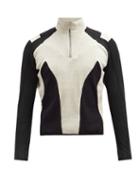 Matchesfashion.com Gmbh - Atris Recycled-cotton Half-zip Sweatshirt - Mens - Black Grey