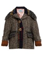 Prada Ribbed-edge Tweed Jacket