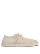Matchesfashion.com Marsll - Cassaparetta Suede Derby Shoes - Mens - Light Grey