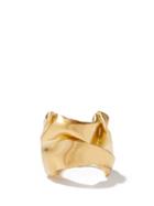 Matchesfashion.com Completedworks - Crushed 14kt Gold-vermeil Ring - Womens - Yellow Gold