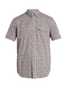 Maison Margiela Arabesque-print Short-sleeved Shirt