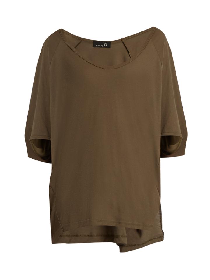 Y's By Yohji Yamamoto Oversized Cotton T-shirt