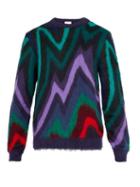 Matchesfashion.com Paul Smith - Dreamer Stripe Mohair Blend Sweater - Mens - Multi