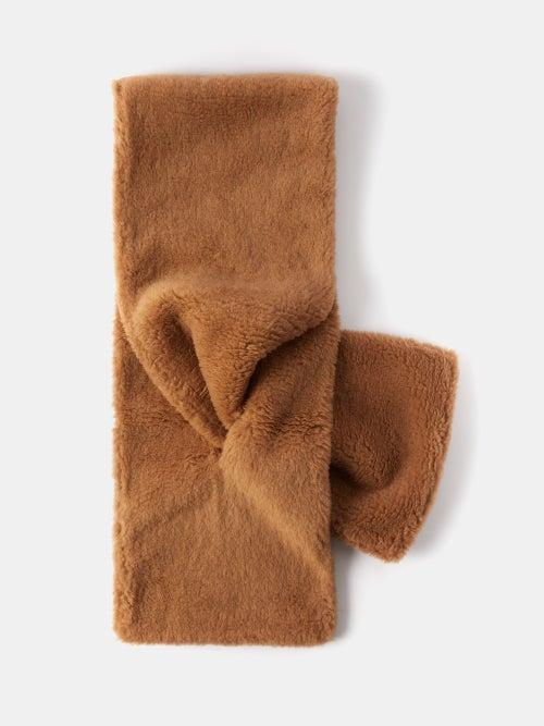 Max Mara - Teddy Scarf - Womens - Brown
