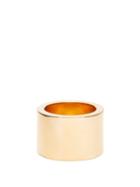 Matchesfashion.com Bottega Veneta - Oversized Gold Plated Ring - Womens - Gold