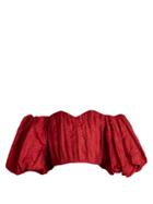 Ellery Lady Chatterly Off-the-shoulder Silk-blend Top
