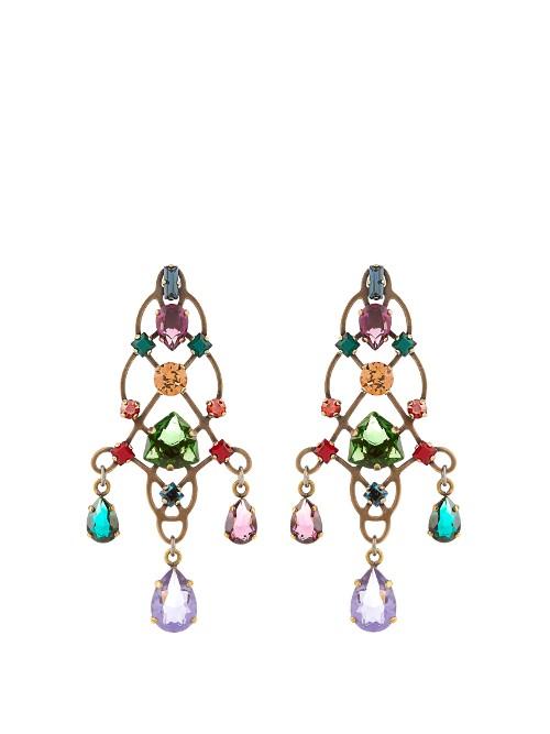 Lanvin Ginger Crystal-embellished Earrings