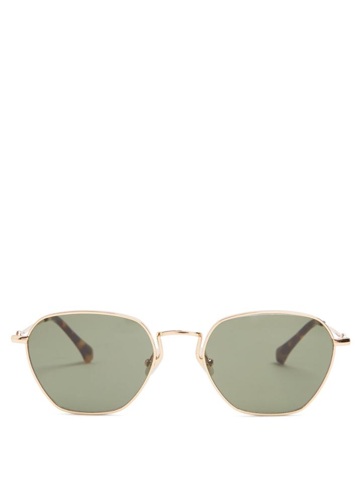 Linda Farrow X Alessandra Rich Square-frame Sunglasses