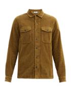 Matchesfashion.com Stone Island - Cotton-corduroy Overshirt - Mens - Brown