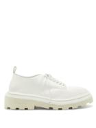Matchesfashion.com Marsll - Dentolone Leather Derby Shoes - Mens - White