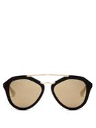 Prada Eyewear Aviator Acetate Sunglasses