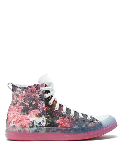 Matchesfashion.com Converse - Chuck Cx Floral-print High-top Trainers - Mens - Multi