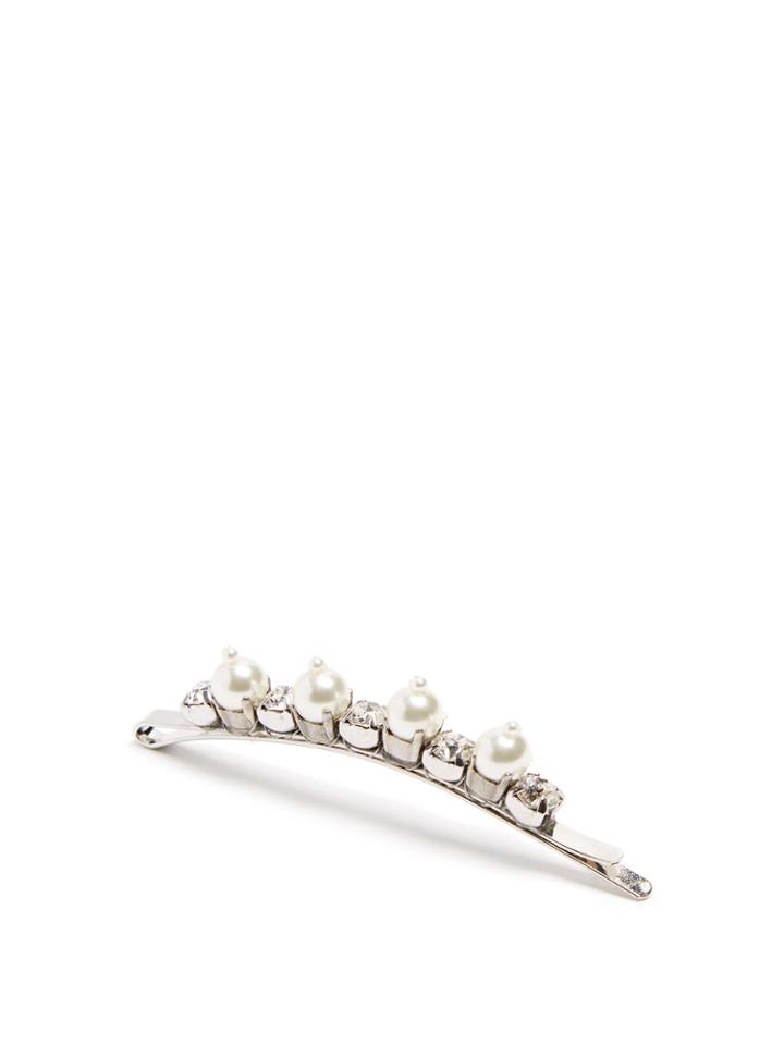 Simone Rocha Faux-pearl And Crystal-embellished Hair Clip