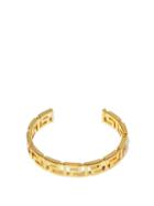 Ladies Jewellery Versace - Logo-engraved Greca Cuff - Womens - Gold
