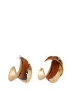 Matchesfashion.com Albus Lumen - Mismatched Painted Earrings - Womens - Orange