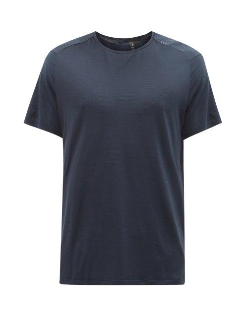 Lululemon - Fast And Free Recycled-fibre Jersey T-shirt - Mens - Navy
