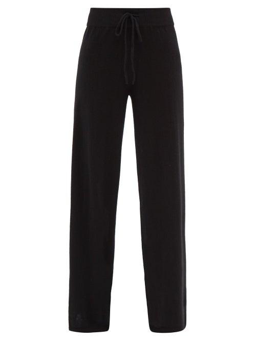 Lisa Yang - Sofi Cashmere Straight-leg Trousers - Womens - Black