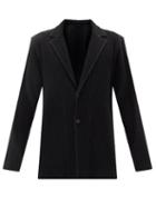 Matchesfashion.com Homme Pliss Issey Miyake - Single-breasted Technical-pleated Knit Blazer - Mens - Black