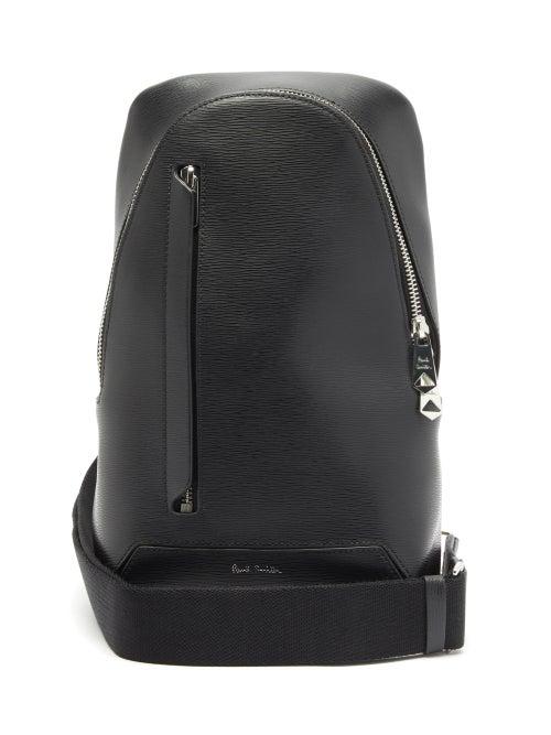 Paul Smith - Sling Leather Cross-body Bag - Mens - Black