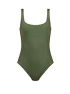 Matchesfashion.com Cossie + Co - The Poppy Swimsuit - Womens - Khaki