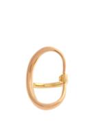Charlotte Chesnais Turtle Yellow And Rose-gold Plated Ring