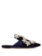 Sanayi 313 Mithra Velvet Slipper Shoes