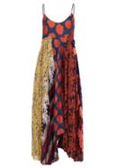 Matchesfashion.com Biyan - Alexa Panelled Floral-brocade Midi Dress - Womens - Multi