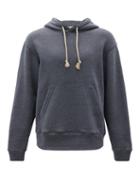 Matchesfashion.com Acne Studios - Logo-patch Cotton-jersey Hooded Sweatshirt - Mens - Navy