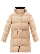 Matchesfashion.com Aztech Mountain - Galega Hooded Quilted-down Shell Coat - Womens - Dark Beige