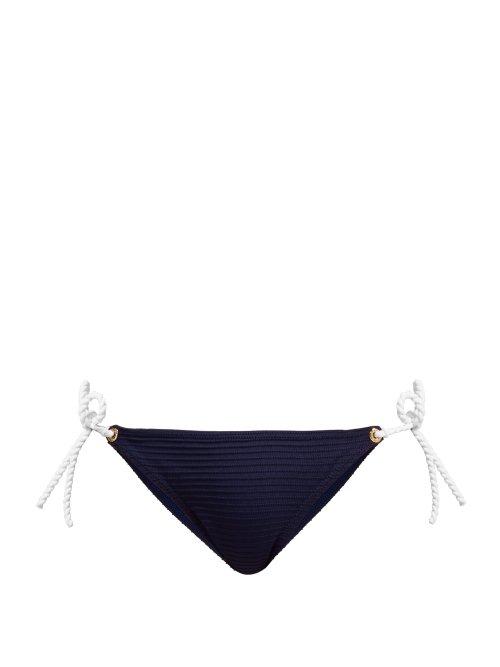 Matchesfashion.com Heidi Klein - Carlisle Bay Bikini Briefs - Womens - Navy